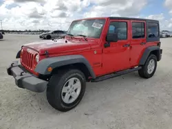 Jeep Vehiculos salvage en venta: 2018 Jeep Wrangler Unlimited Sport