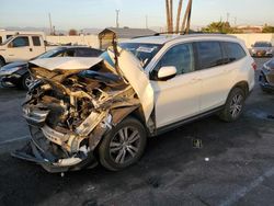 Honda Pilot salvage cars for sale: 2017 Honda Pilot Exln