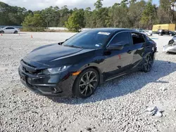 Salvage cars for sale at Houston, TX auction: 2019 Honda Civic Sport