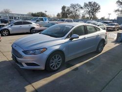 2017 Ford Fusion SE en venta en Sacramento, CA