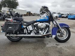 Salvage motorcycles for sale at Orlando, FL auction: 2004 Harley-Davidson Flstc