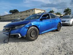 Salvage cars for sale at Opa Locka, FL auction: 2019 Honda Civic LX