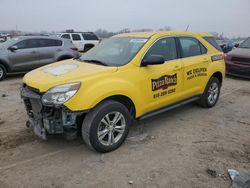 Salvage cars for sale from Copart Kansas City, KS: 2016 Chevrolet Equinox LS