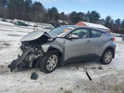 Salvage cars for sale at Mendon, MA auction: 2019 Toyota C-HR XLE