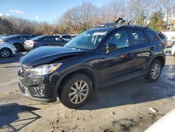 Salvage cars for sale at North Billerica, MA auction: 2014 Mazda CX-5 Touring