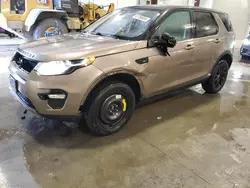 Land Rover Vehiculos salvage en venta: 2017 Land Rover Discovery Sport HSE