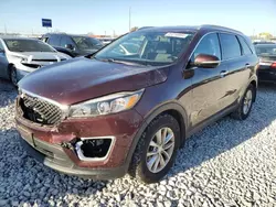 Salvage cars for sale at Cahokia Heights, IL auction: 2016 KIA Sorento LX