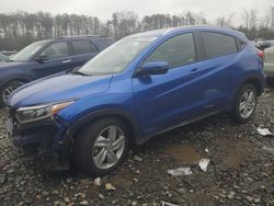 Salvage cars for sale at Waldorf, MD auction: 2019 Honda HR-V EX