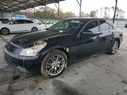 Salvage cars for sale at Cartersville, GA auction: 2007 Infiniti G35