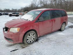 Salvage cars for sale from Copart Ellwood City, PA: 2014 Dodge Grand Caravan SE