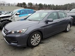 Salvage cars for sale at Exeter, RI auction: 2015 Honda Accord EXL