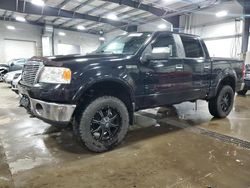 Ford salvage cars for sale: 2007 Ford F150 Supercrew