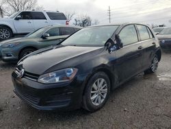 Volkswagen salvage cars for sale: 2015 Volkswagen Golf