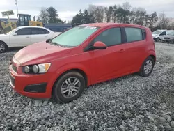 Salvage cars for sale at Mebane, NC auction: 2012 Chevrolet Sonic LS