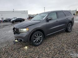 Salvage cars for sale at Farr West, UT auction: 2018 Dodge Durango GT