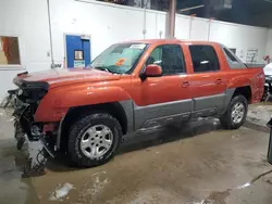 Salvage cars for sale at Blaine, MN auction: 2002 Chevrolet Avalanche K1500