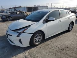 Toyota salvage cars for sale: 2017 Toyota Prius