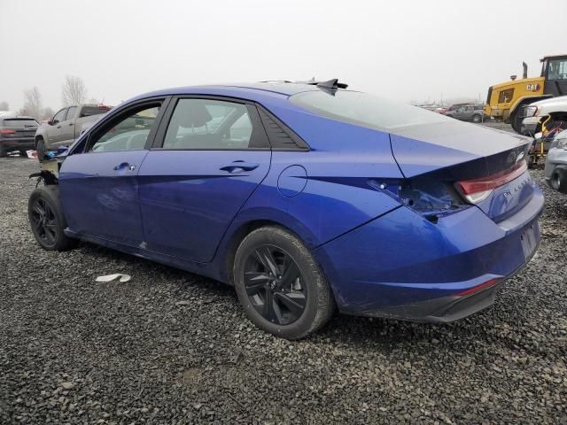 2023 Hyundai Elantra Blue