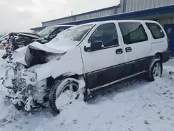 Chevrolet Uplander salvage cars for sale: 2008 Chevrolet Uplander Incomplete