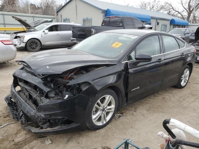 2018 Ford Fusion SE Hybrid