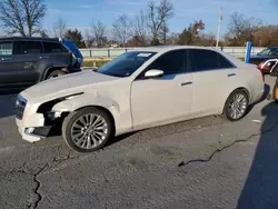 Salvage cars for sale at Bridgeton, MO auction: 2014 Cadillac CTS Luxury Collection