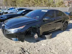 Salvage cars for sale at Waldorf, MD auction: 2022 Hyundai Elantra SEL