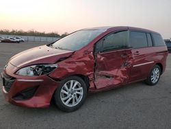 Salvage cars for sale at Fresno, CA auction: 2015 Mazda 5 Sport