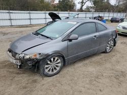 Salvage cars for sale at Hampton, VA auction: 2009 Honda Civic EX