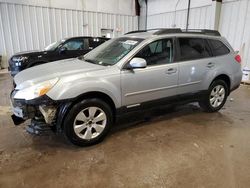 Salvage cars for sale at Franklin, WI auction: 2012 Subaru Outback 2.5I Premium