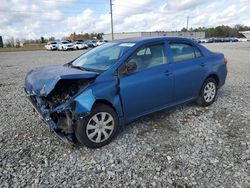 Salvage cars for sale from Copart Tifton, GA: 2009 Toyota Corolla Base