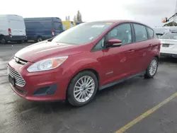 Salvage cars for sale at Hayward, CA auction: 2015 Ford C-MAX SE