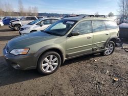 Subaru Legacy Vehiculos salvage en venta: 2006 Subaru Legacy Outback 2.5I Limited