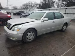 Salvage cars for sale at Moraine, OH auction: 2002 Lexus LS 430