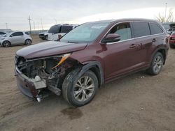 Toyota Highlander Vehiculos salvage en venta: 2015 Toyota Highlander XLE