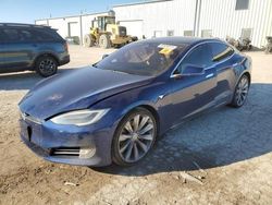 Salvage cars for sale at Kansas City, KS auction: 2016 Tesla Model S