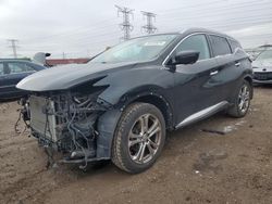 Salvage cars for sale at Elgin, IL auction: 2016 Nissan Murano S