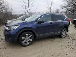 Salvage cars for sale at Cicero, IN auction: 2017 Honda CR-V EXL