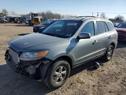 Salvage cars for sale at Hillsborough, NJ auction: 2007 Hyundai Santa FE GLS