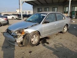 Salvage cars for sale at Los Angeles, CA auction: 2003 Honda Civic LX