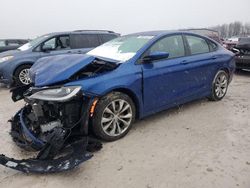 Salvage cars for sale at Wayland, MI auction: 2015 Chrysler 200 S