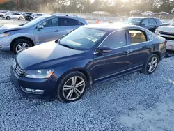 Salvage cars for sale at Ellenwood, GA auction: 2012 Volkswagen Passat SE