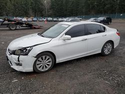 Vehiculos salvage en venta de Copart Graham, WA: 2014 Honda Accord EXL