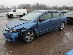 Salvage cars for sale from Copart Chalfont, PA: 2009 Honda Civic VP