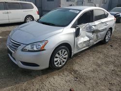 Salvage cars for sale from Copart Los Angeles, CA: 2015 Nissan Sentra S