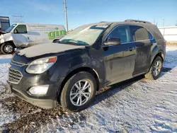 Chevrolet salvage cars for sale: 2016 Chevrolet Equinox LT