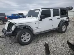 Salvage cars for sale at Earlington, KY auction: 2017 Jeep Wrangler Unlimited Sport