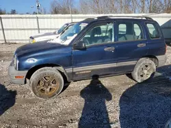 Chevrolet Tracker salvage cars for sale: 2004 Chevrolet Tracker