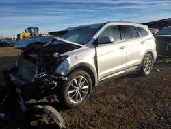 Salvage cars for sale at auction: 2017 Hyundai Santa FE SE