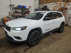 Jeep salvage cars for sale: 2021 Jeep Cherokee Latitude LUX