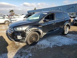 Salvage cars for sale at Woodhaven, MI auction: 2017 Ford Escape SE